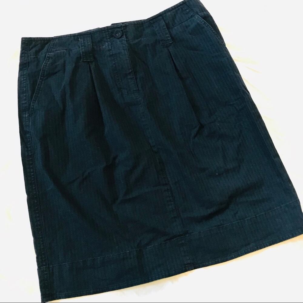 Talbots Navy Skirt